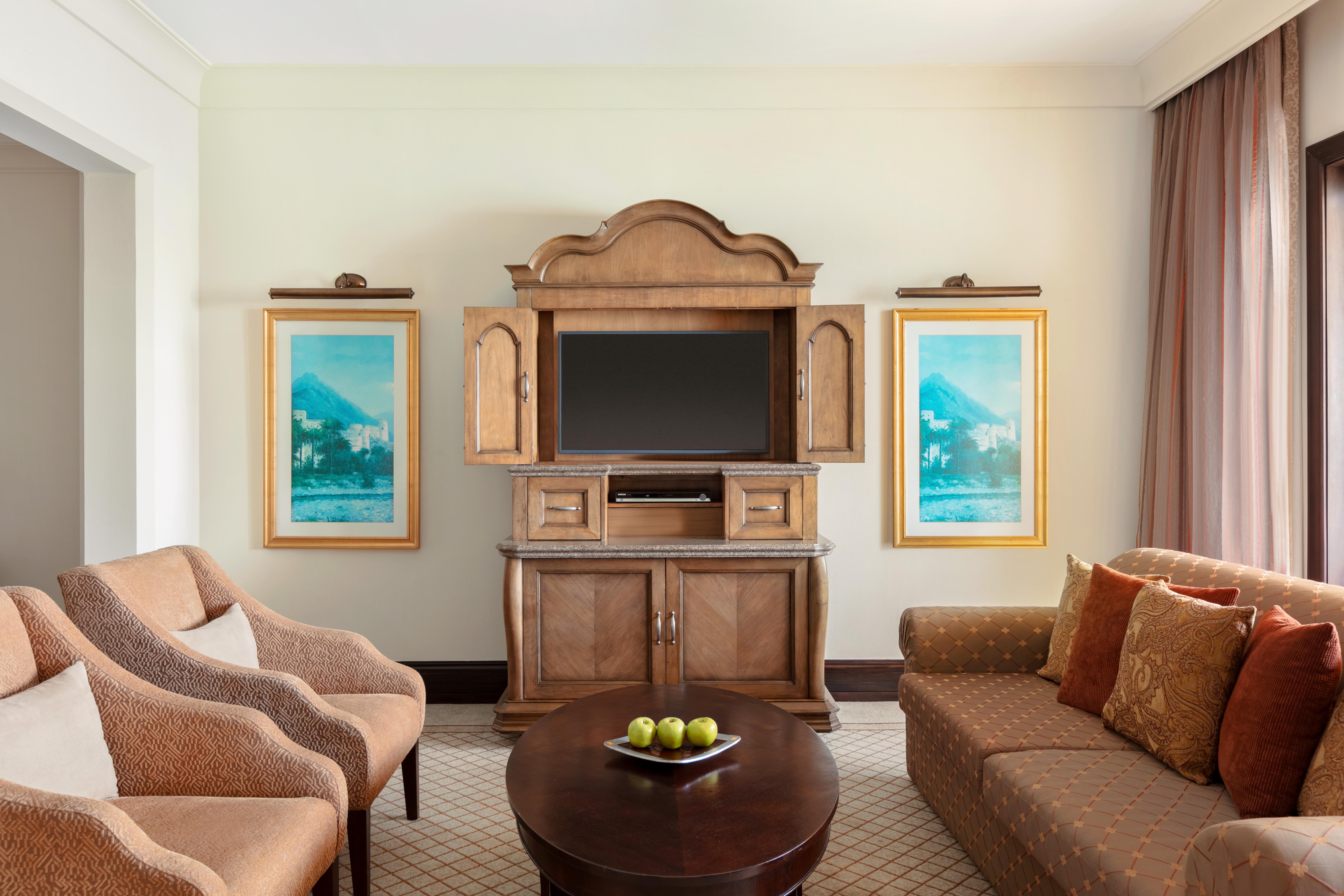 Shangri-La Qaryat Al Beri, Abu Dabi Exterior foto Living room